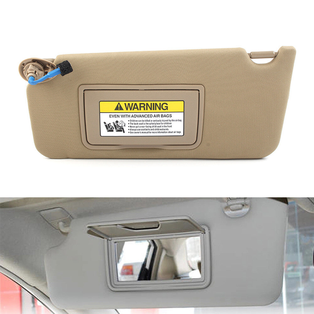 Left Driver Side Sun Visor Sunshade w/Light for Honda Accord 08-11 83280TA5A51ZA