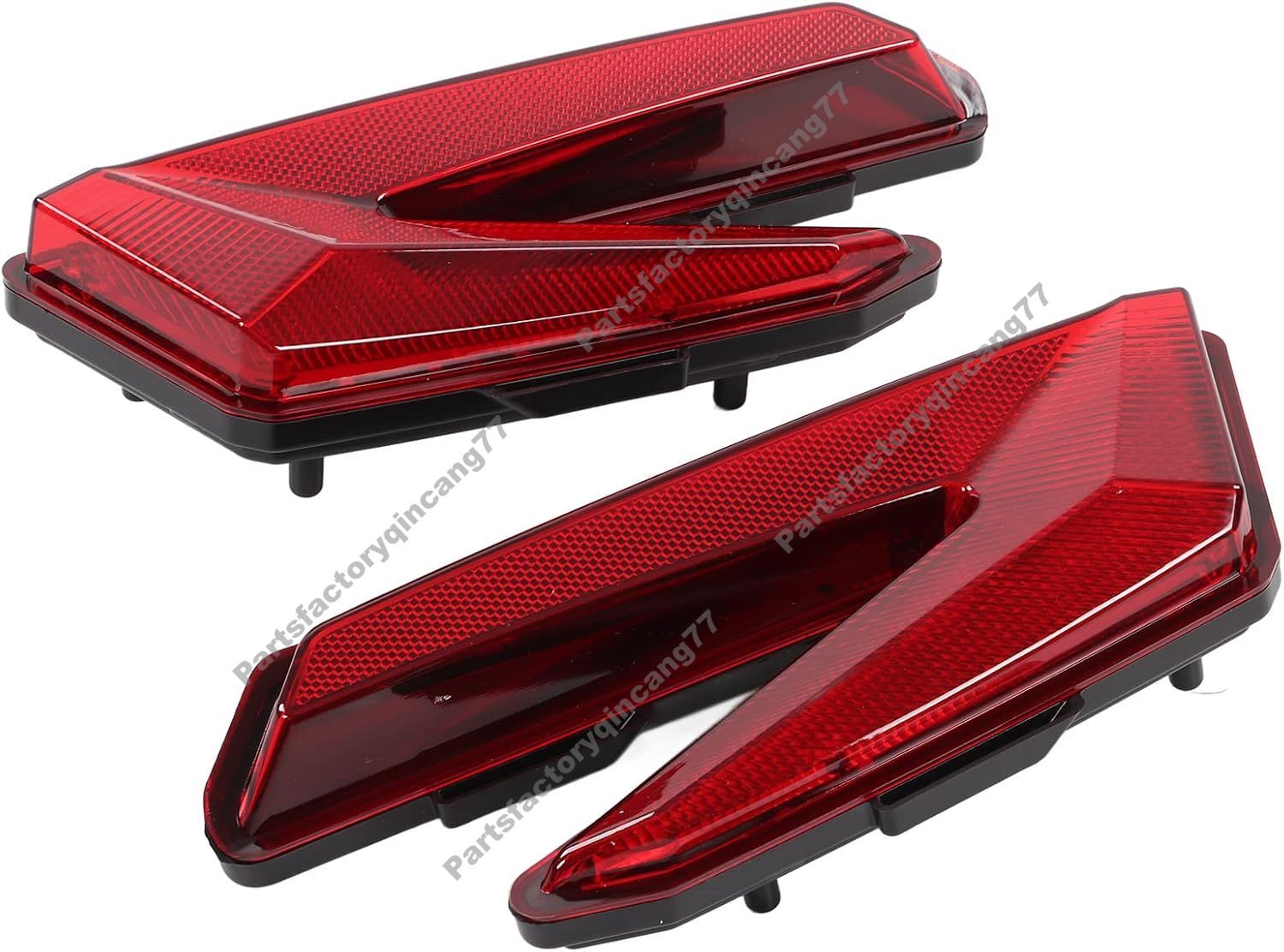 A Pair Red Tail Lights 710004743 710004744 for Can-Am Side by Side Maverick X3