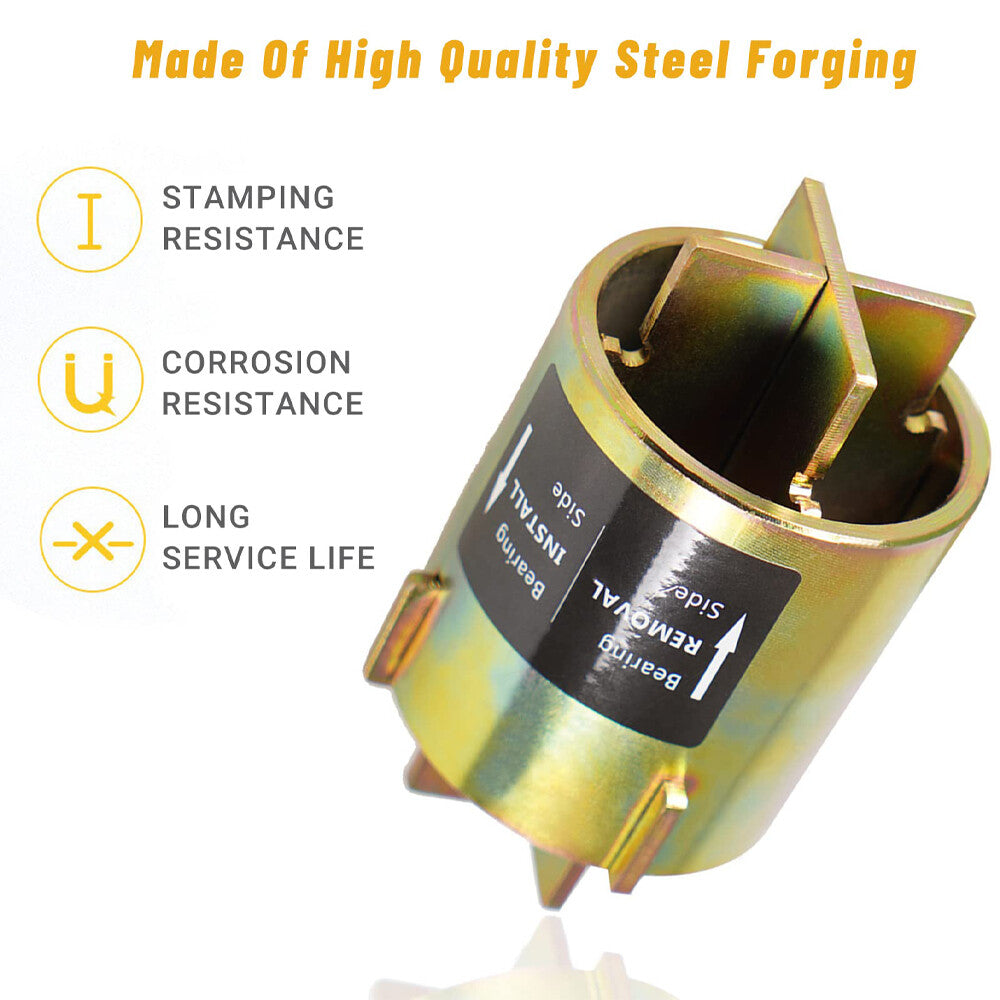 for Polaris RZR 900 1000 Turb Wheel Bearing Driver Press Install Tool Front Rear