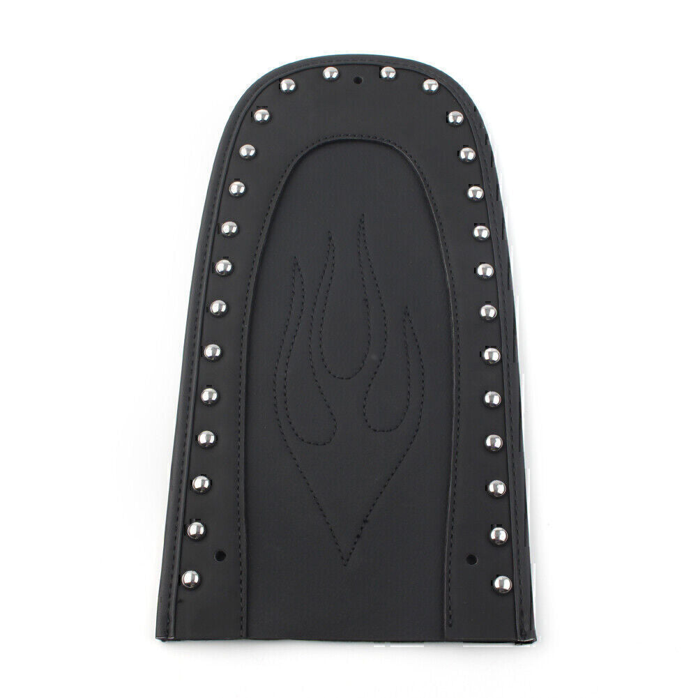 Leather Flame for Seat Rear mudguardBib for Harley Street Glide FLHX 2006-2019 Black Q
