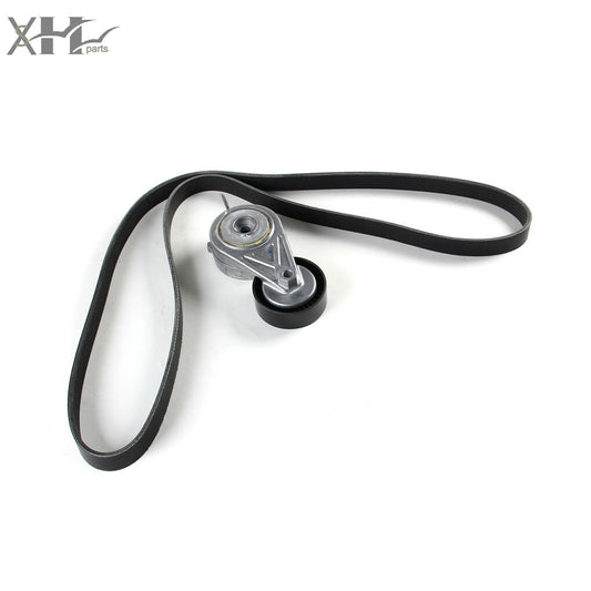 Belt tensioner assembly with V-belt suitable for VW Amarok, for Audi for A4 , for A5 , Q5 06H903137E Q
