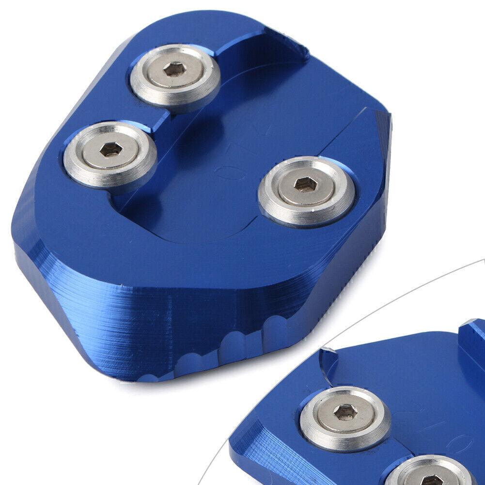 1pc Kickstand Side Stand Enlarger Plate Fit for HONDA CB1000R 2018 2019 Blue Q
