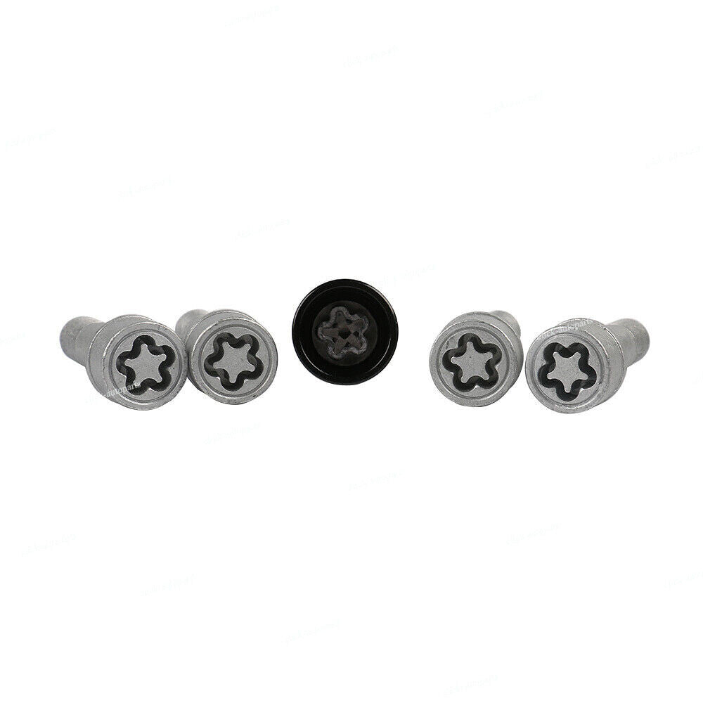 5x M14x1.5x45 Wheel Set Studs Lugs Long Safety Bolts A0019901707 for Mercedes Q