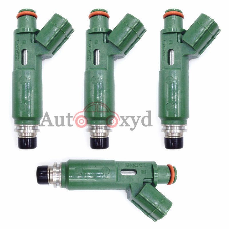4 Pcs Fuel Injectors Set for Toyota for Chevy Prizm Matrix for Corolla 1.8L 23250-22040