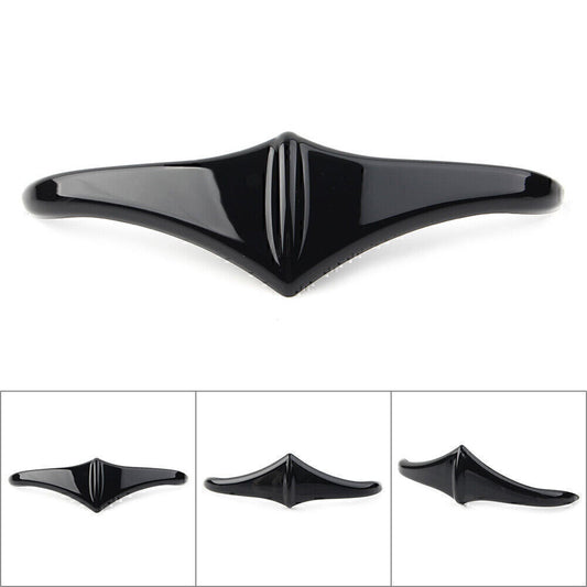 Vivid Black Rear Fender Accent Leading Edge Tip Trim Fit for Harley Touring 1998-19 Q