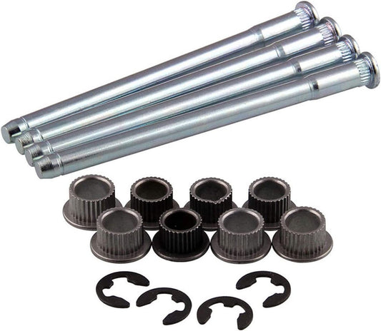 Door hinge pins and bushing kit, 2 doors, 4 pins, for 1988-2002 for Chevrolet S10 and for GMC S15.