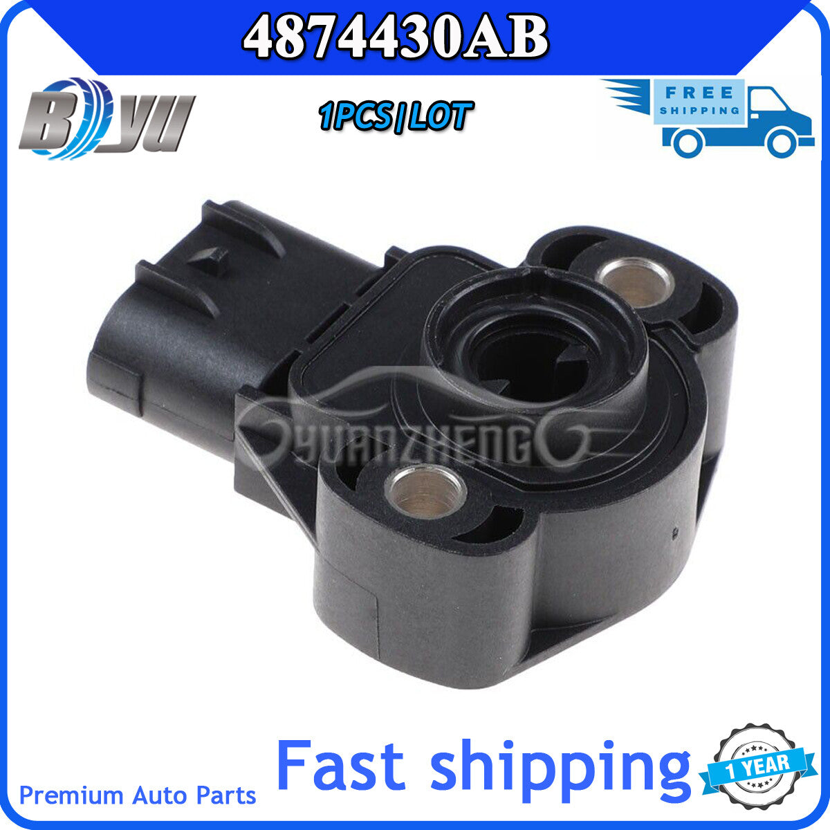 Throttle position sensor 4874430AB is suitable for Dodge , , for Chrysler for Plymouth 2.0L. v