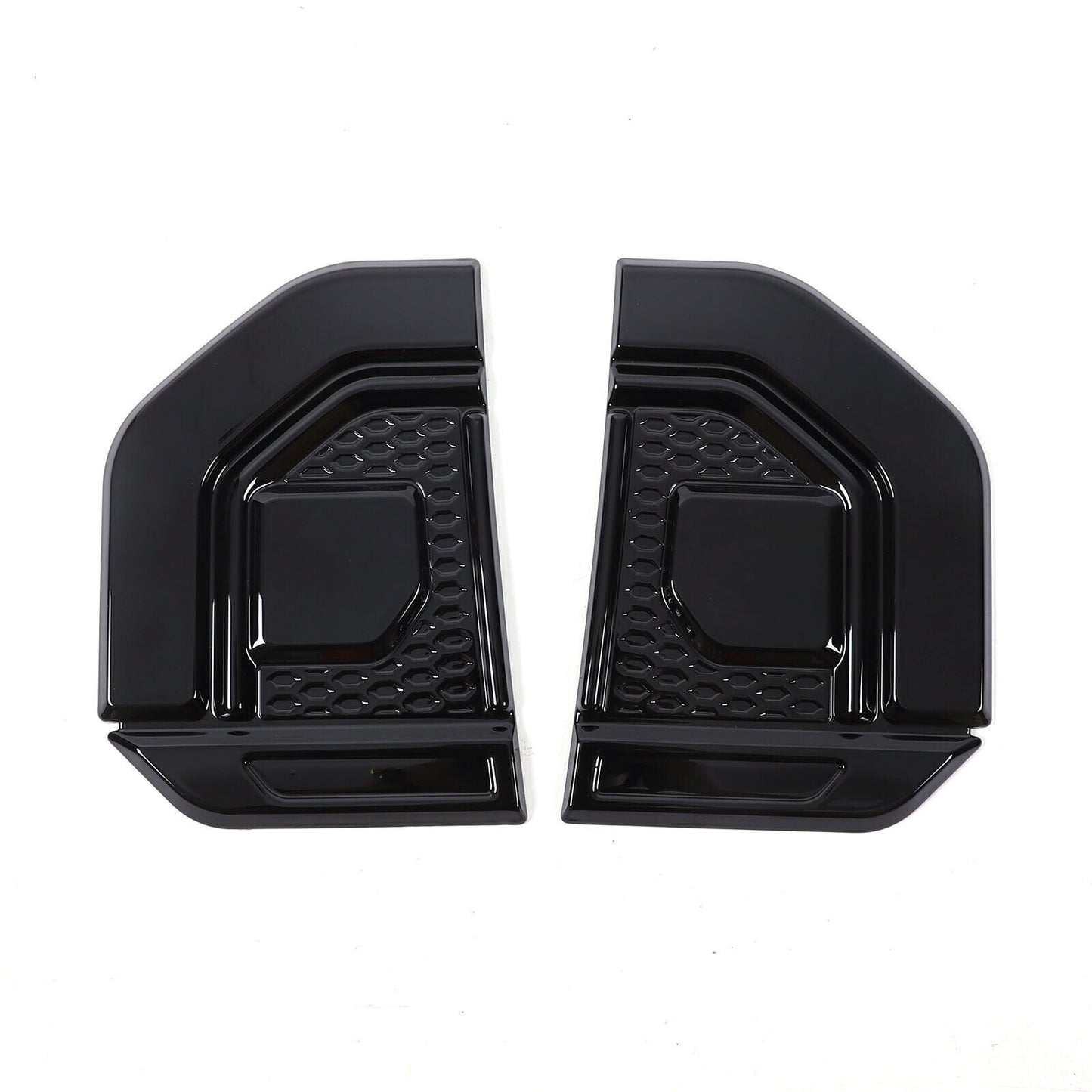 for Toyota for Land Cruiser 08-2021 ABS Gloss Black Body Side Fender Vent Cover Trim