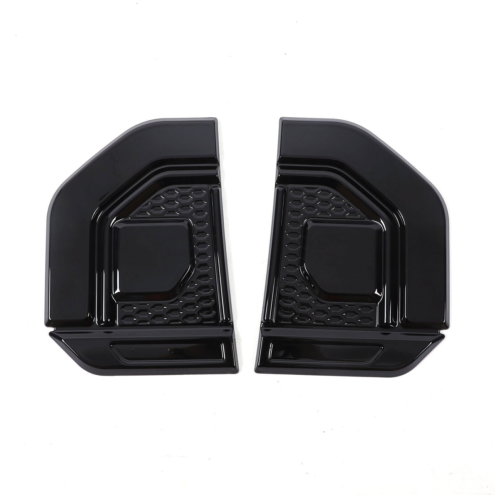 for Toyota for Land Cruiser 08-2021 ABS Gloss Black Body Side Fender Vent Cover Trim