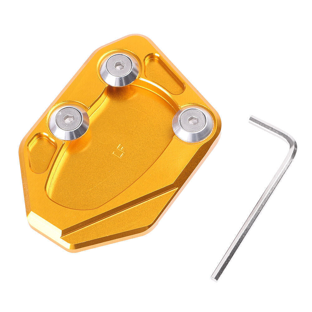 Motorcycle Kickstand Side Stand Extension Plate Pad Fit for LIFAN KPR150 Gold Q