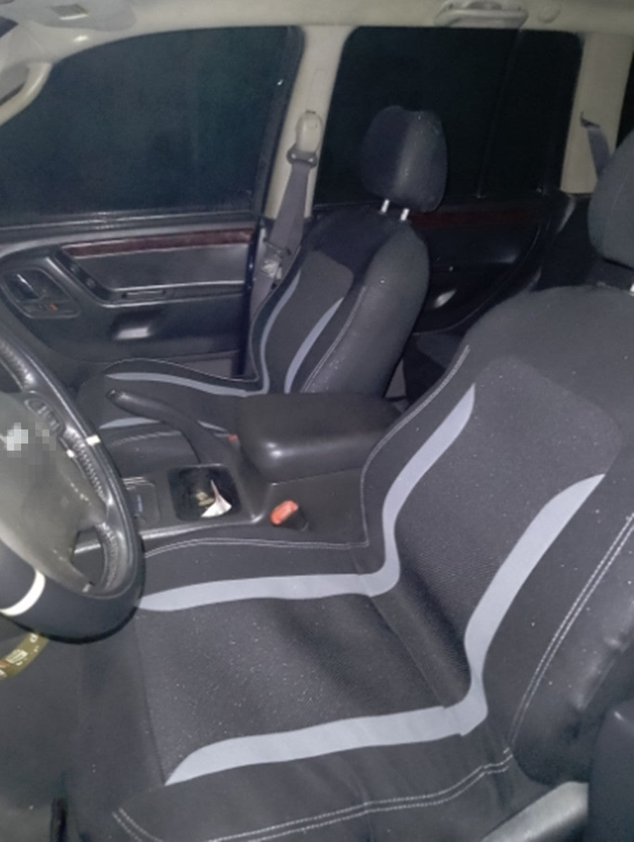 Mesh Fabric Accessory for Seat Covers Fit For Car Truck SUV Van - 2PC Front Seats