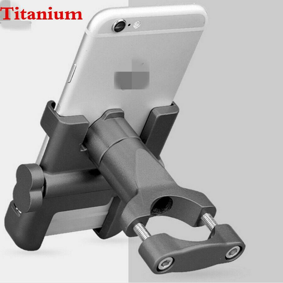 360° GPS Phone Holder (Aluminum Alloy) Suitable for Motorcycles, Bicycles, and Bicycle Handlebars n