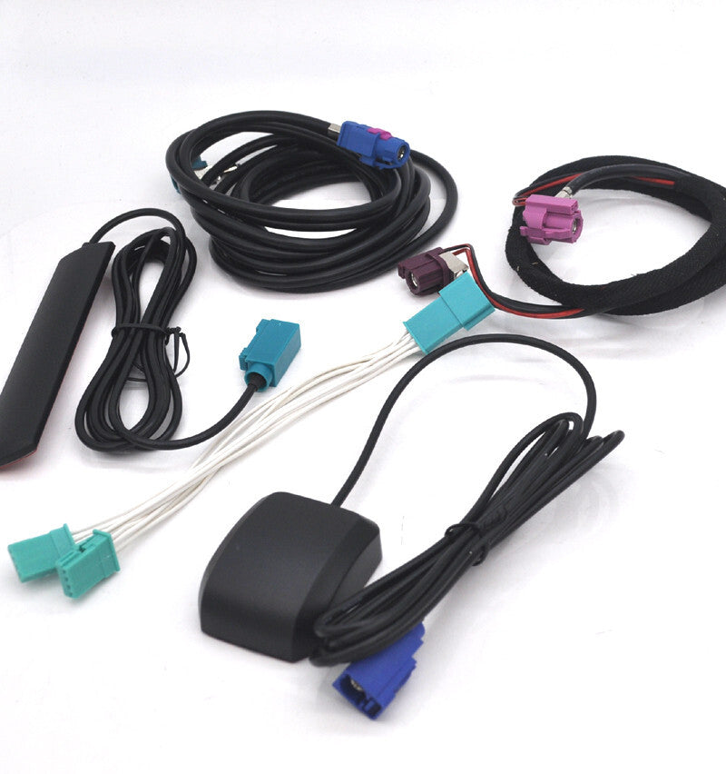 Retrofit SAT NAV CarPlay GPS Touch Screen cable set For NBT EVO F30 F32 F34 v