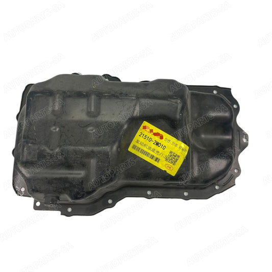 Oil pan 21510-2M000 is suitable for Hyundai Accent Venue and for Kia Rio 2020-2023 1.6L engines.