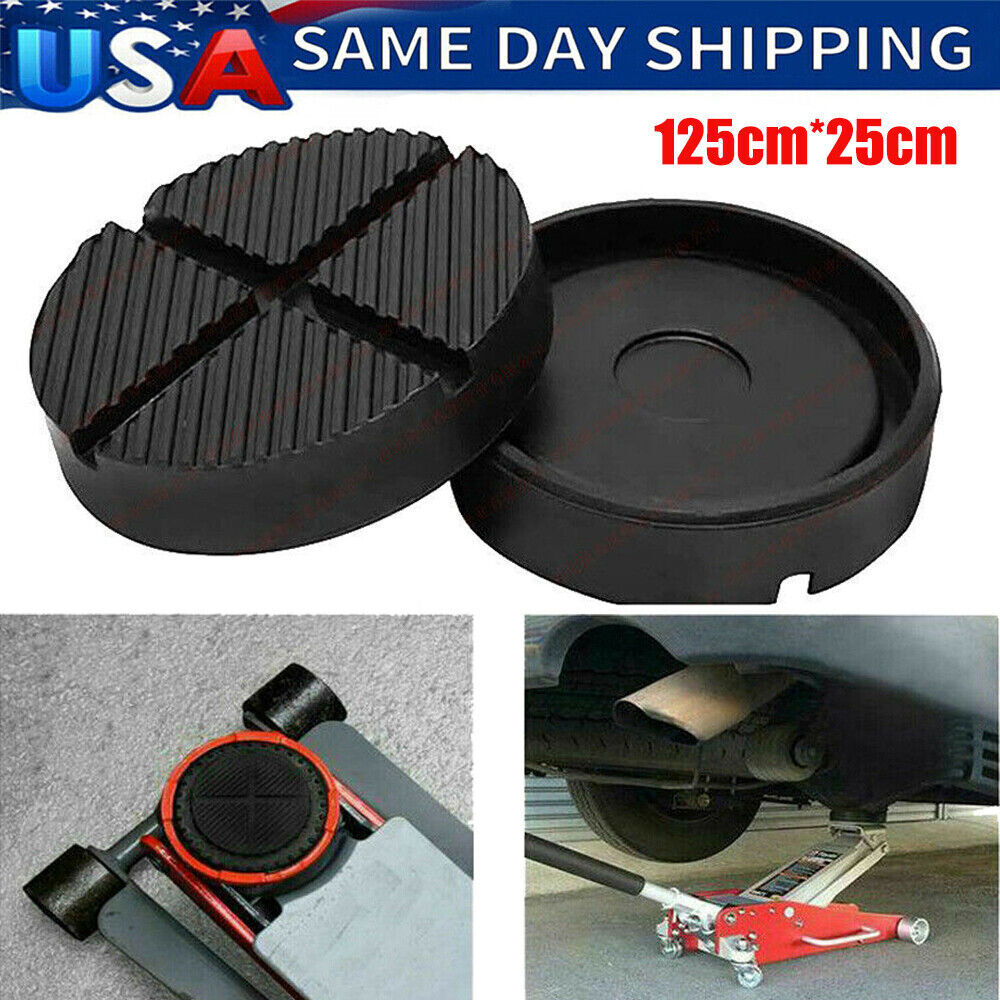 Trolley Cross Slotted Floor Jack Rubber Pad Adapter Pinch Weld Lifting 3 Ton Ca