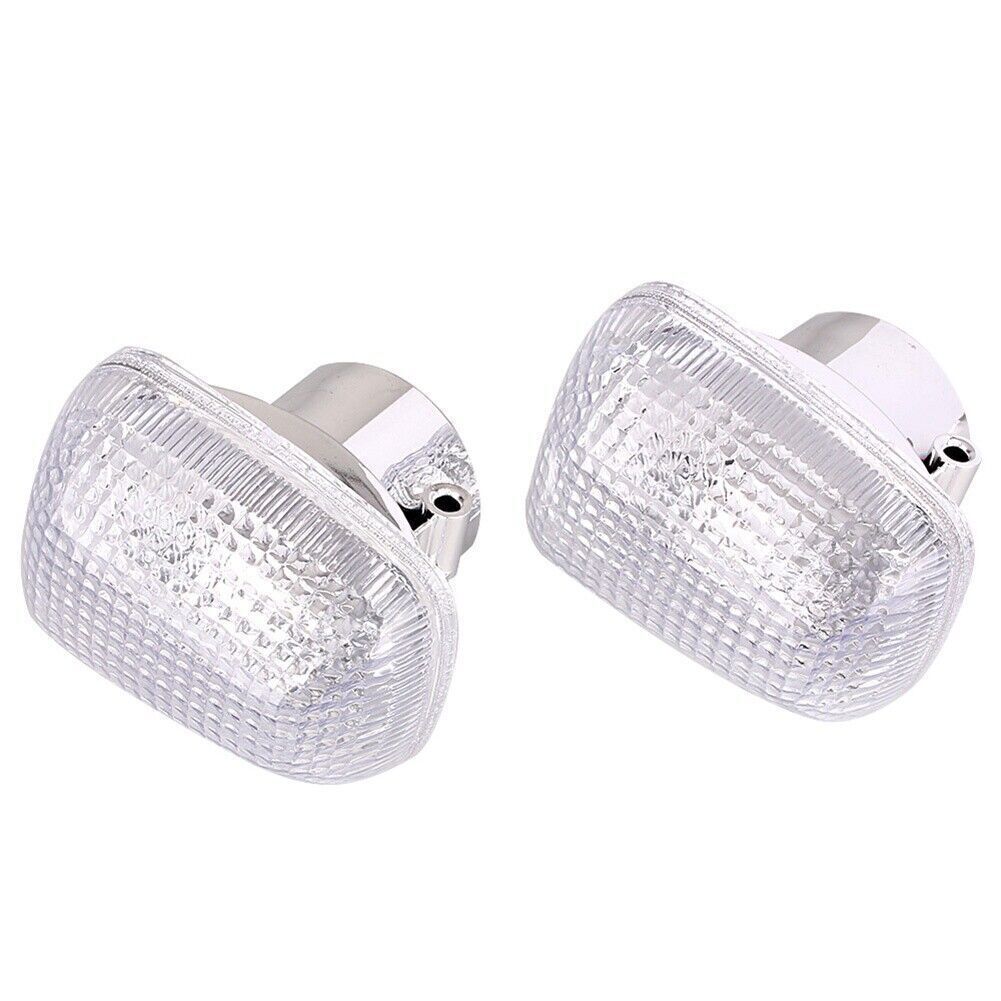 Clear Lens Front Turn Signals Cover Shell for Suzuki GSXR600/750 1996-99 TL1000 Q
