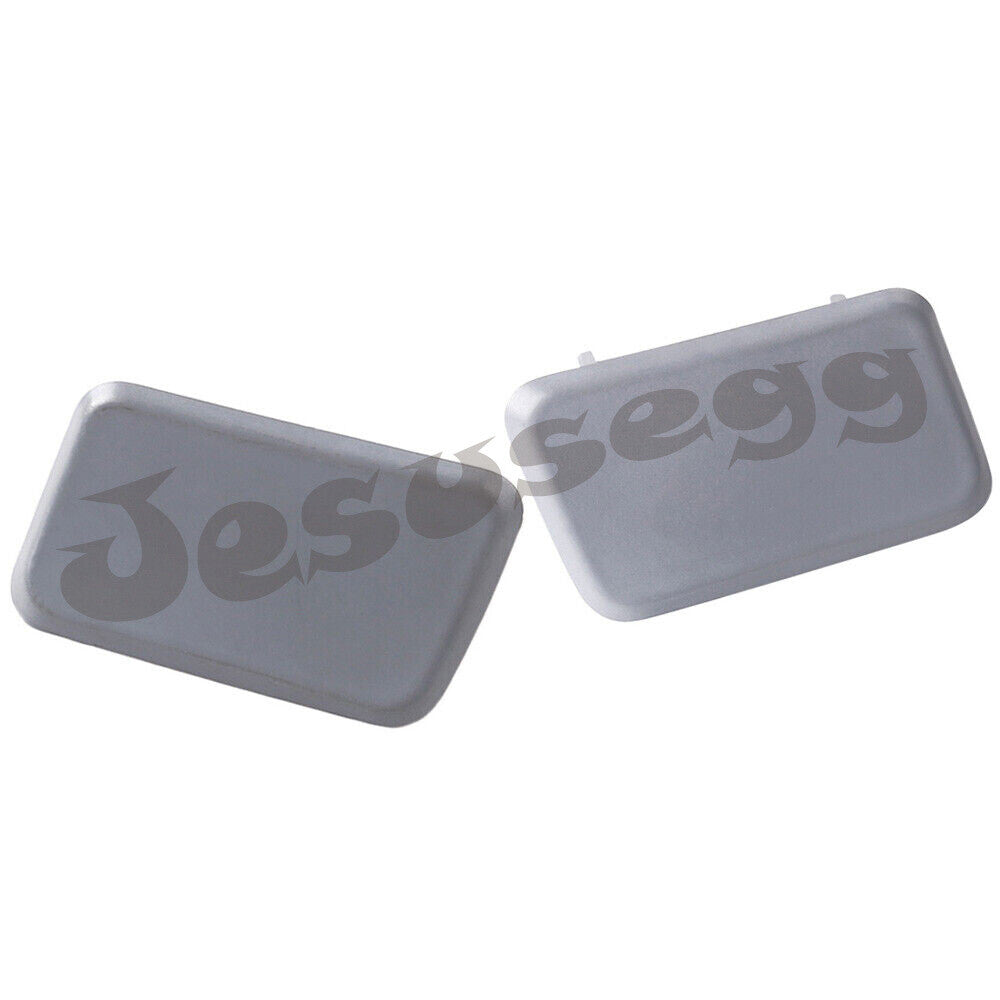 2x Unpainted Left  Right Headlight Washer Nozzle Cover for BMW X3 E83 2004-2010 Q