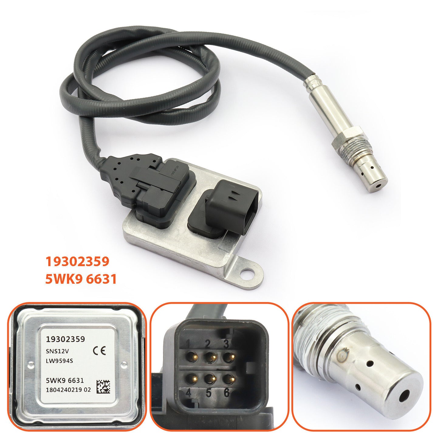 for Chevrolet Express Silverado for GMC Savana for Sierra 2500 3500 19302359 Nox Sensor Q