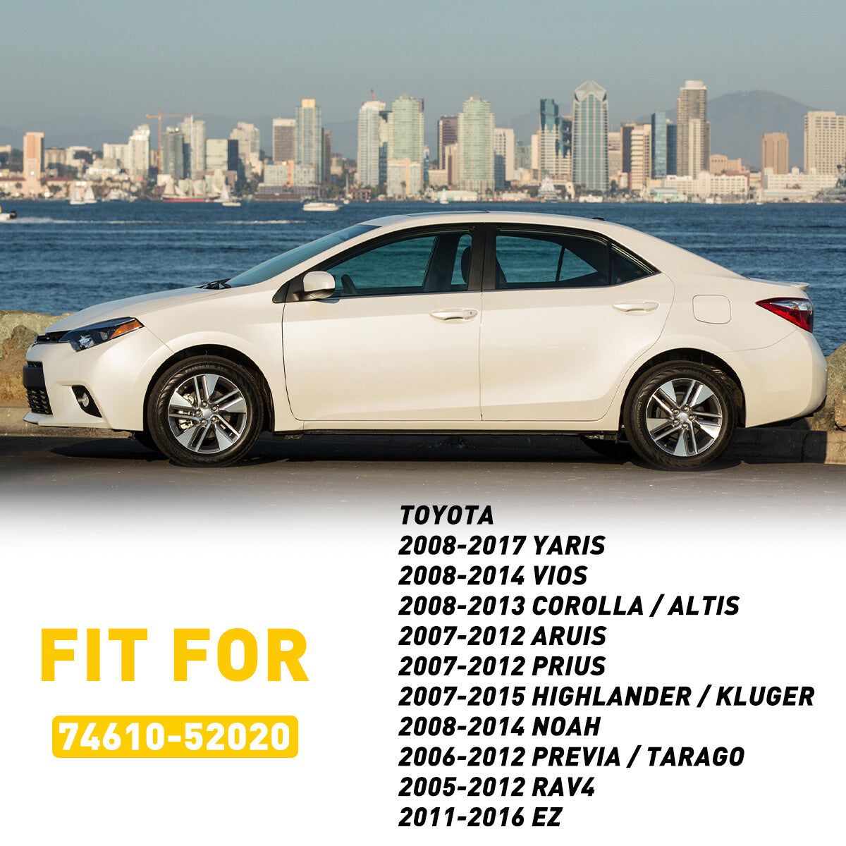 Fengshan zinc smallpox squid Yaris Rav4- v