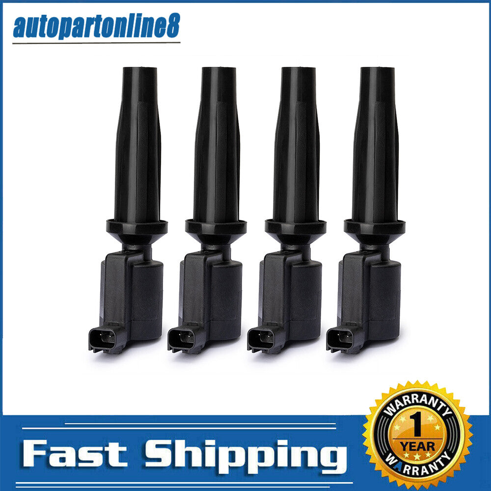 4-pack for Mercury Mariner Hybrid for Mazda Tribute for Ford Iginition Coil 4M5G-12A366-BC