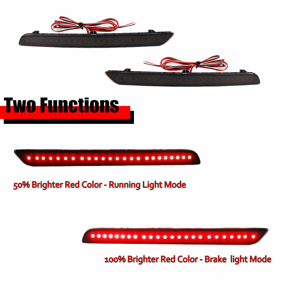 Suitable for 20-22 GR Supra black lens rear reflector fog lights, taillights/brake lights- v