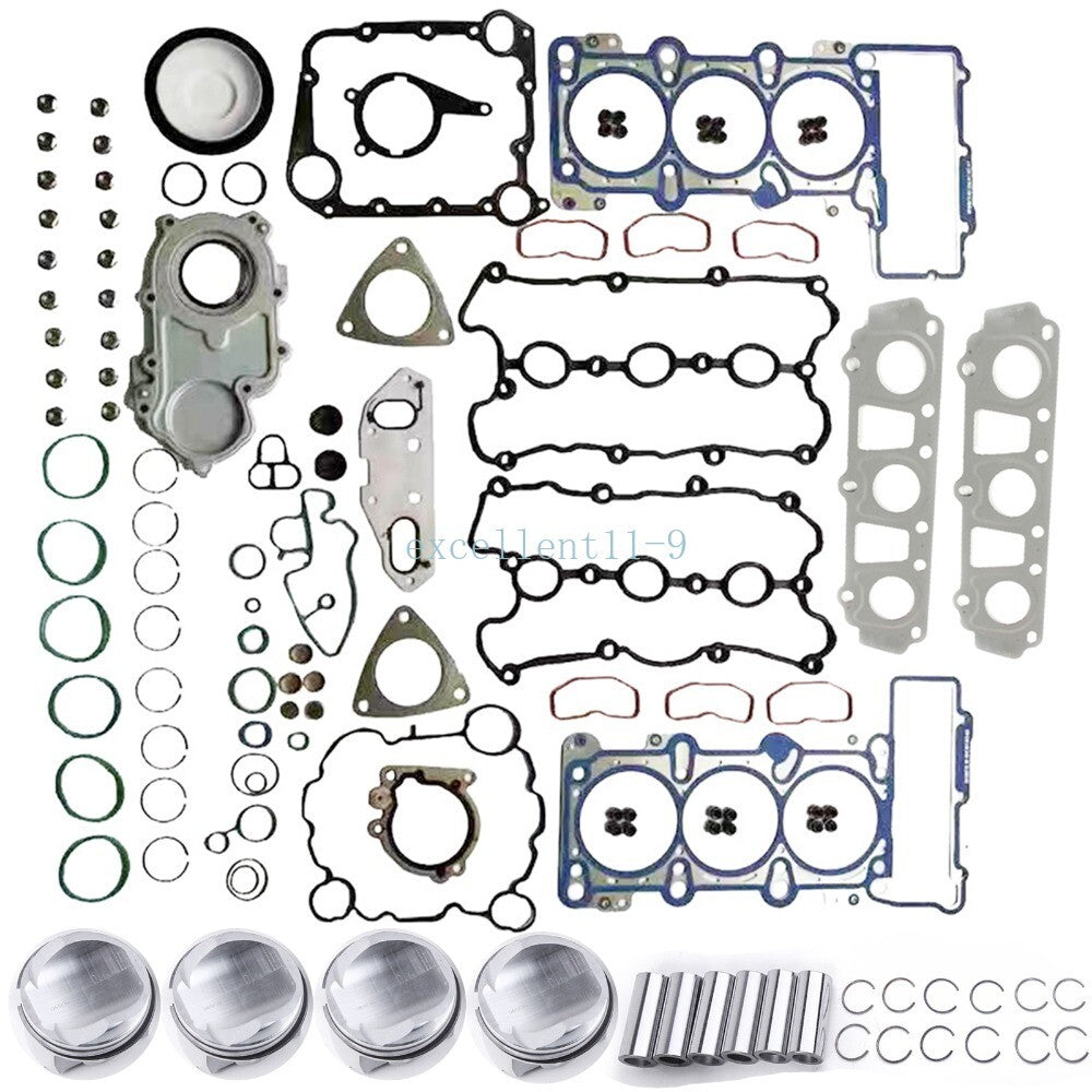Engine piston overhaul and rebuild kit suitable for Touareg, for Audi A5, A6, A7, for A8 , S5, Q7 3.0TFSI- n
