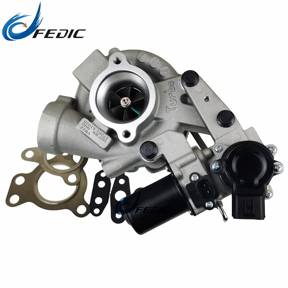 Right side Turbo VB22 VB36 17201-51020 for Toyota Landcruiser V8 D 195Kw 1VD-FTV
