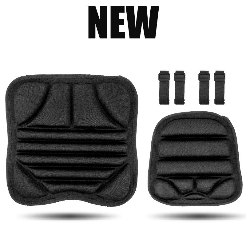 Front+Rear Motorcycle for Seat Cushion Cover Gel Lycra Comfort Shockproof Universal
