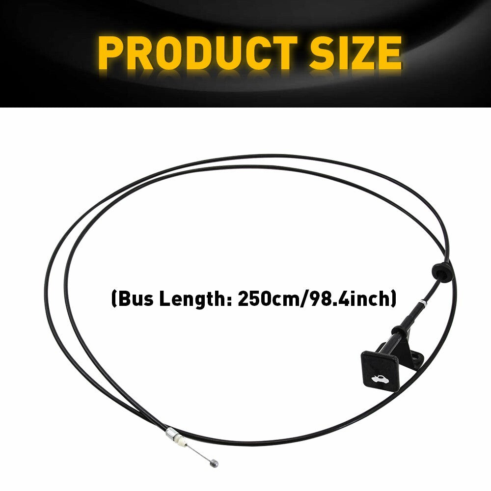 Range Hood Latch Cable Release with Pull Handle 74130S01A01 For 1996-00 for Honda for Civic B- v