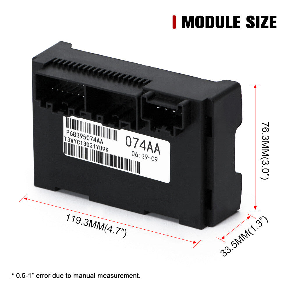 Transfer Case Control Module for JEEP GRAND CHEROKEE 14-15 68395074AA