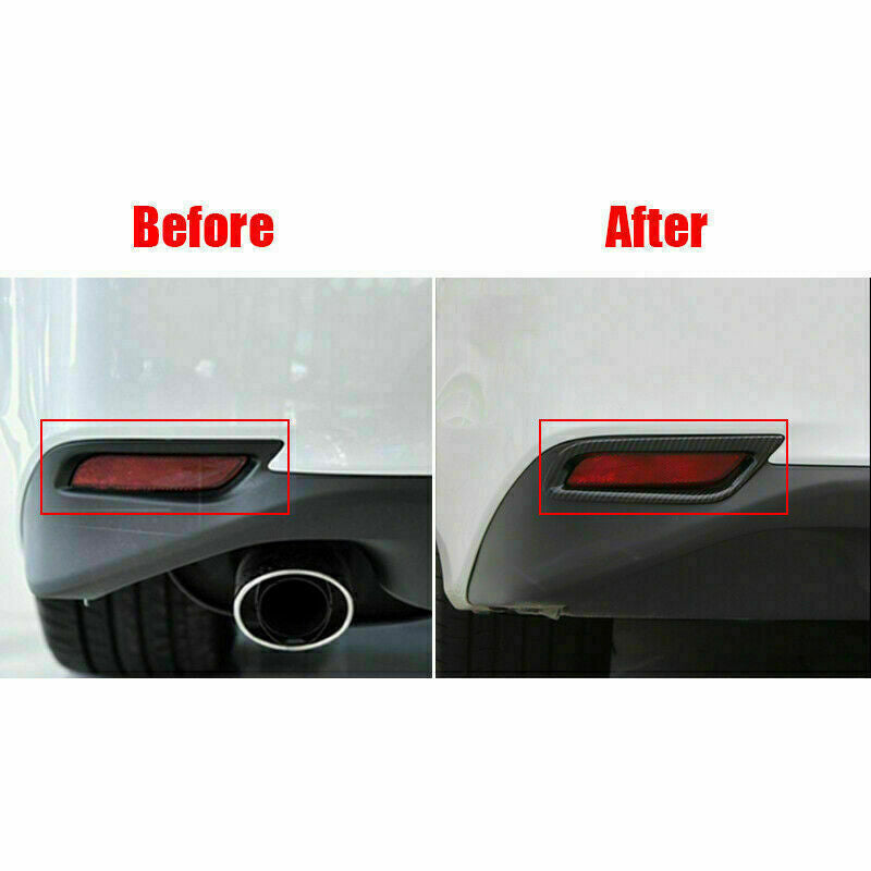 for Land Cruiser 2016-2021 Glossy Black Rear Taillight Moulding Lower Strip trim v