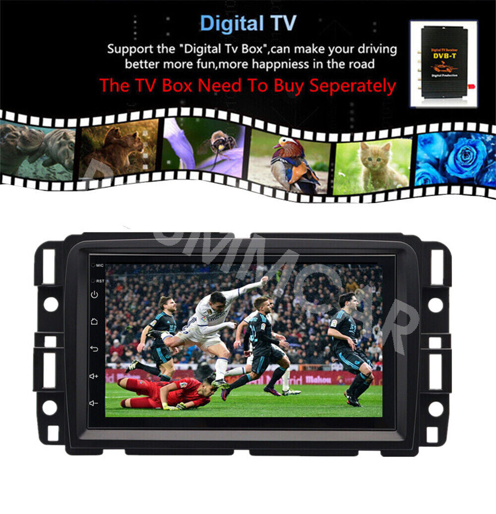 Fit for GMC Acadia 2013-2017 Car Stereo Radio Touch Screen GPS Navi Head Unit