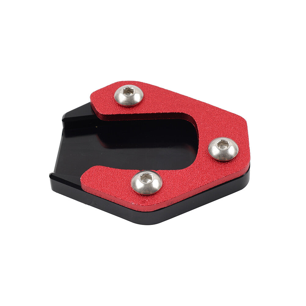 Red Kickstand Sidestand Foot Enlarger Pad for HONDA DAX125 MONKEY GROM MSX 125 Q