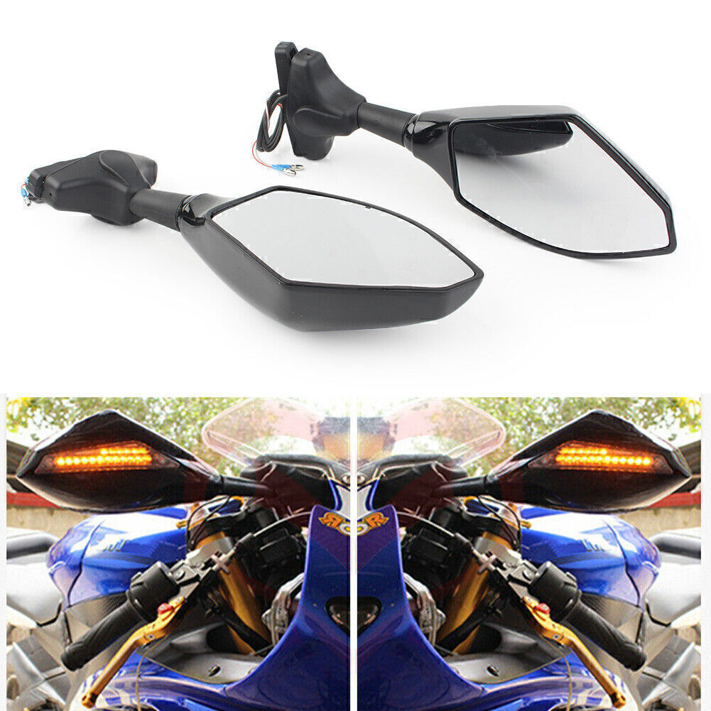 Rear View Mirror LED Turn Signal Light Fit for Honda Fit for Kawasaki Fit for Yamaha