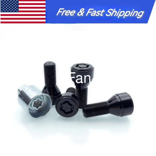 Wheel Lock Set Anti-Theft Lug Nuts Bolt for BMW X3/X4/ for X5 /X6 M14x1.25 36136792851 Q