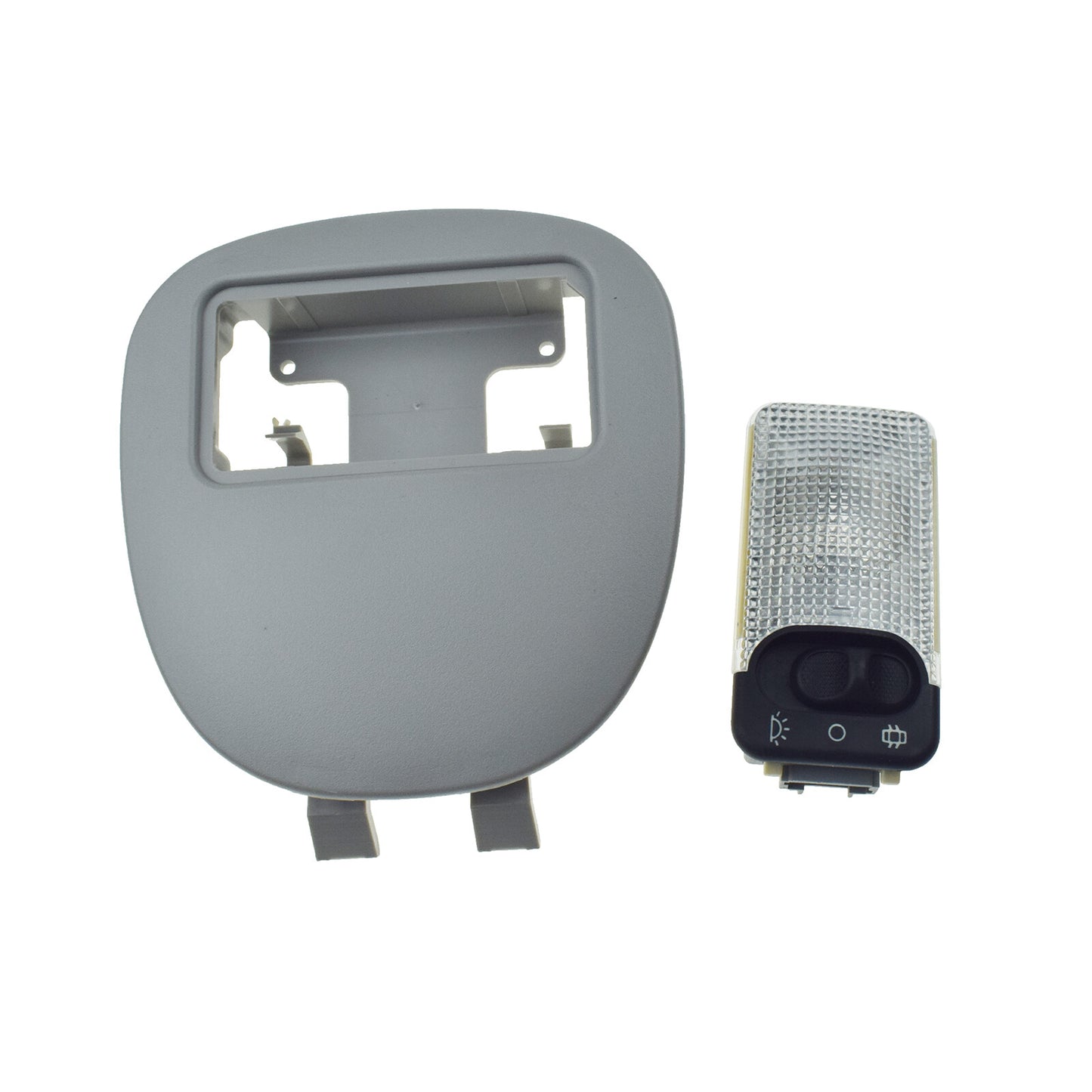 Internal dome reading light frame panel and light suitable for Peugeot 206, 207, for Citroen C2, C3- n