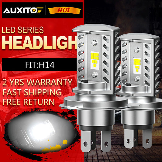 AUXITO H4 CSP LED 6500K White mold/Buddha's bromide white mold large blue mold Q