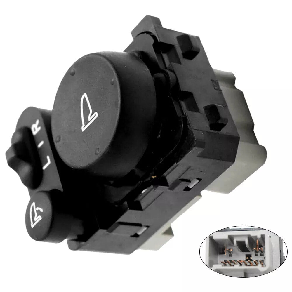Mirror Switch Assembly for Honda FIT Jazz 2009-2014 GE6 GE8 35190-TF0-J11 Black