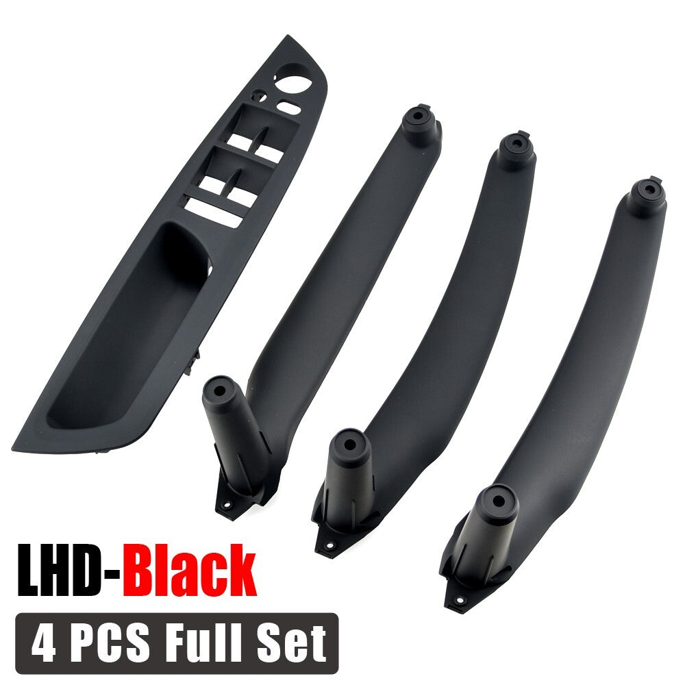 Car Inner Door Handle Panel Pull Trim Cover for BMW E70 E71 E72 X5 X6 2007-2014