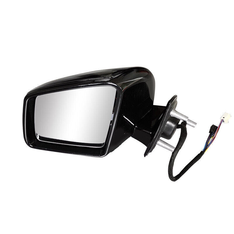 for Mercedes Benz W164 X164 ML GL 2005-2011 Black Rear View Side Mirror Assembly Q