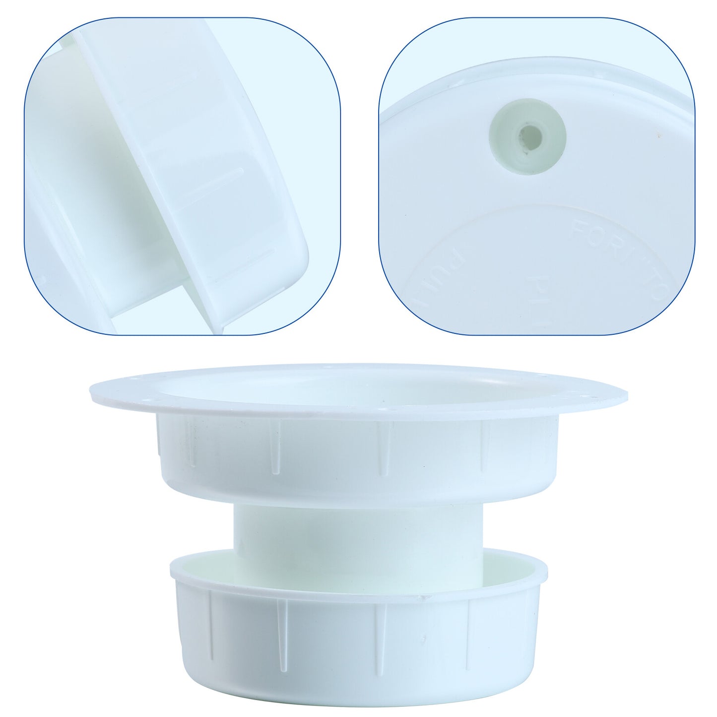 RV Roof Top Sewer Vent Attic Cap Plumbing Stink Pipe Cover Prevent Odor UV Proof Q