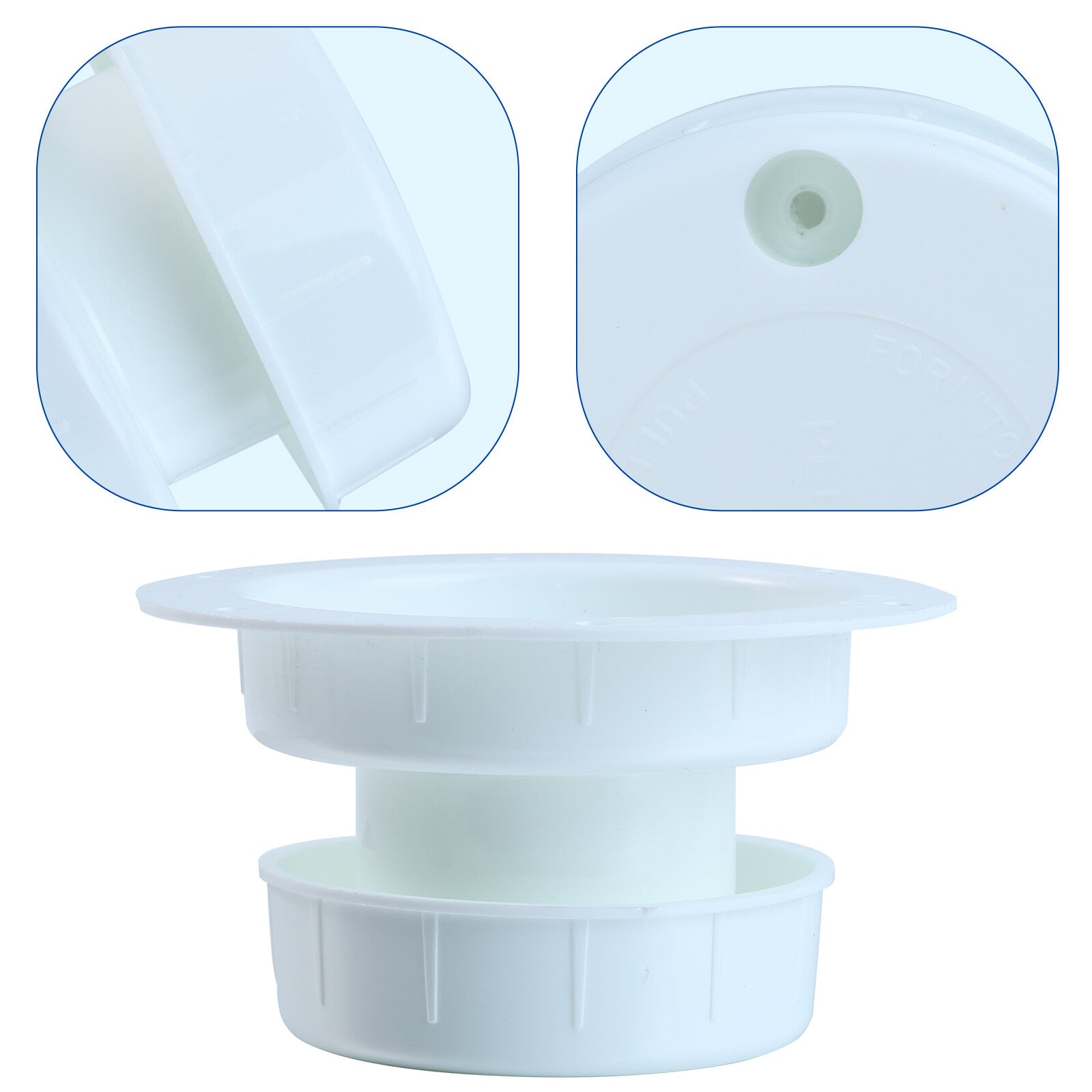 RV Roof Top Sewer Vent Attic Cap Plumbing Stink Pipe Cover Prevent Odor UV Proof Q