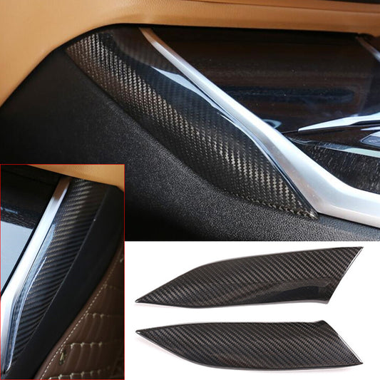 Real Carbon Center Console Gear Shift Side Trim for BMW 3 4 Series G20 G28 2020+