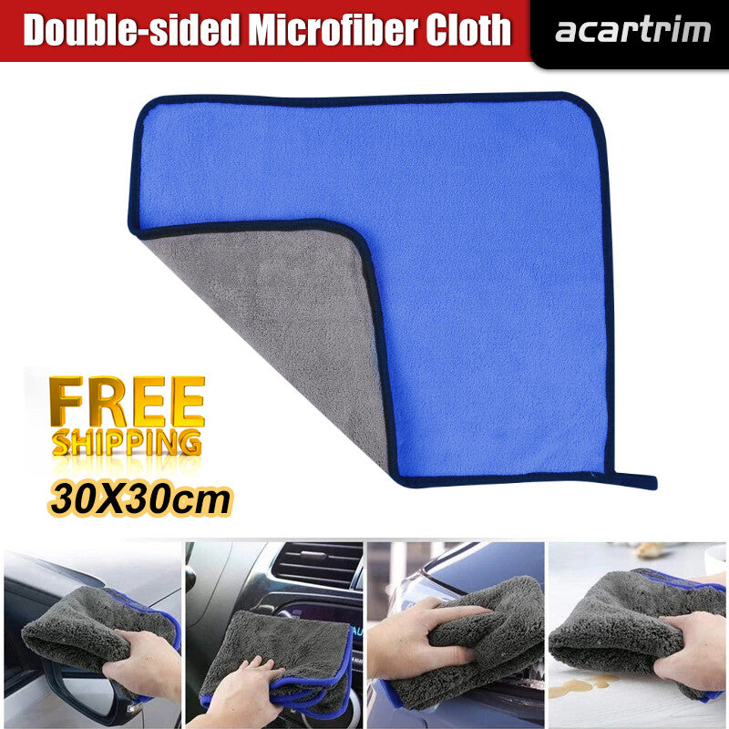 3030CM Microfiber Cleaning Cloth Wash Towel Drying Rag Car Polishing Detailing