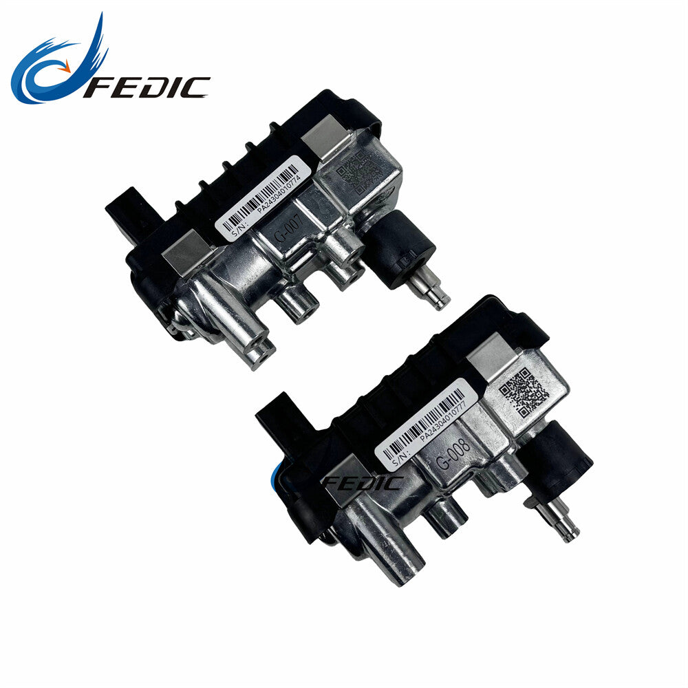 Twin Turbo actuator G-007 G-008 for Audi Q7 4.2 TDI 240 Kw 326 HP BTR 2007-2009