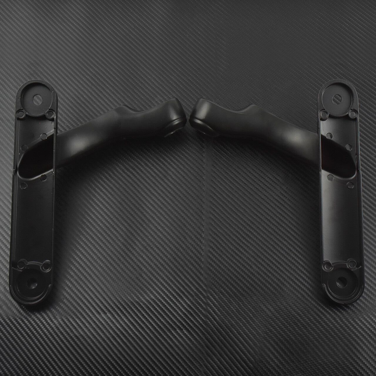 Black Auxiliary Lighting Brackets Fit for Harley Touring Electra Glide 1997-2016