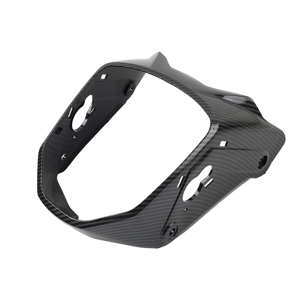 Carbon Fiber Front Headlight Light Cowl Fairing for Honda MSX125 2013-2015 Grom