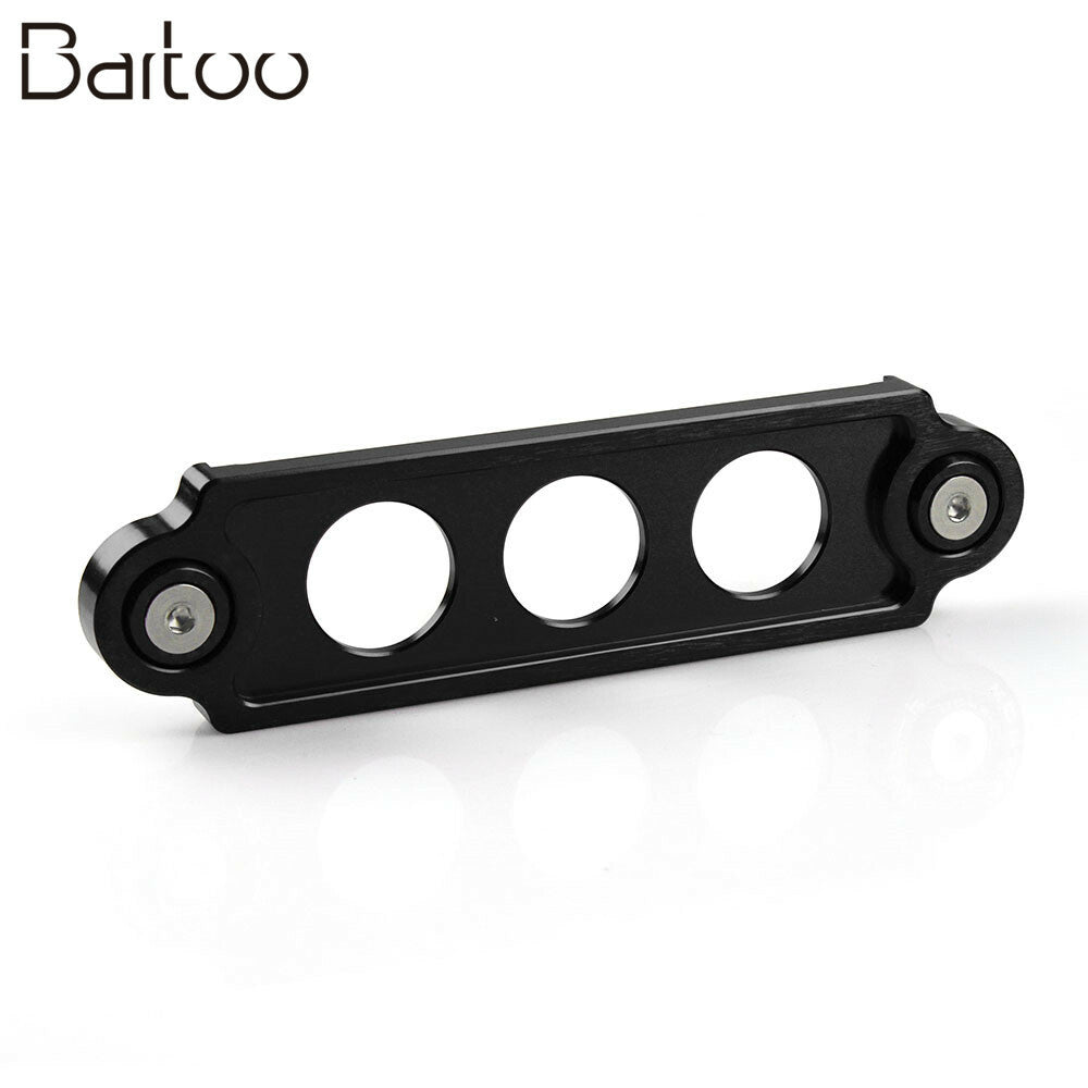 Battery Tie Down Hold Bracket Lock Anodized Black for Honda for Civic CRX 88-00 Q