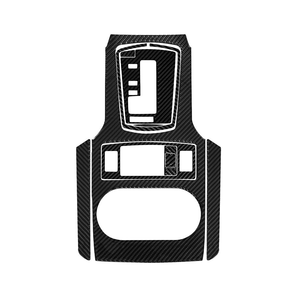 4X Carbon Fiber Interior Window Lift Switch Button Cover Trim For Model 3Y v