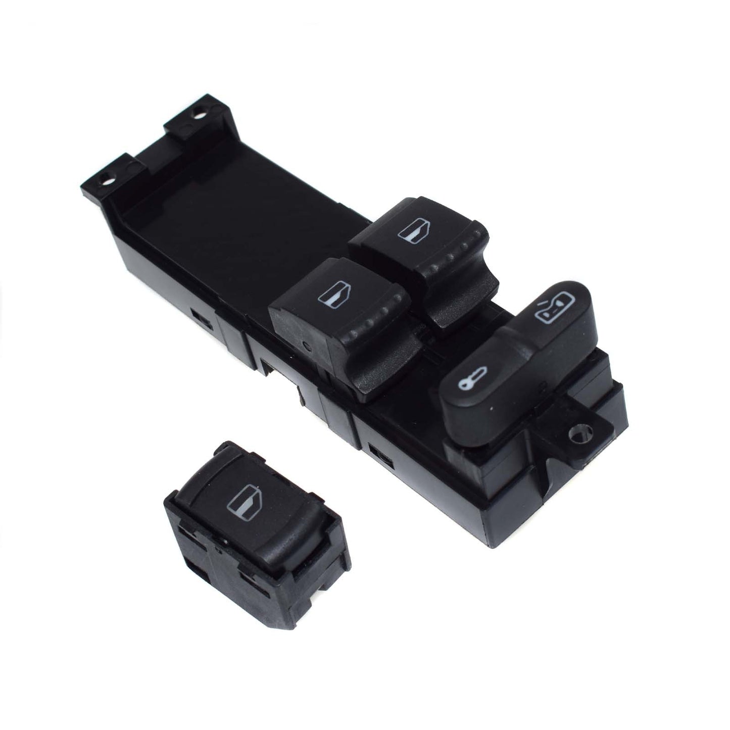 2-pack of main single-power window switches suitable for 99-06 for Golf GTI 1J3959857 3B0959855B- n